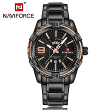 Load image into Gallery viewer, 2017 NAVIFORCE Brand Men&#39;s Fashion Casual Sport Watches Men 3D Dial Waterproof