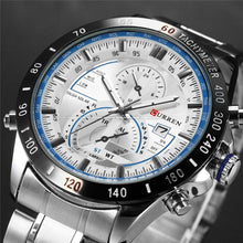 Load image into Gallery viewer, Curren Watch Mens Watches Top Brand Luxury Analog Display Stainless Steel Watches Men Quartz-Watch Male 8149 Montre Homme 2018
