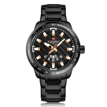 Load image into Gallery viewer, NAVIFORCE Watches Men Luxury Brand Casual Watch Quartz Clock Men Sport Watches Men's Steel Military Wrist Watch Navi Force 2018