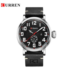 Load image into Gallery viewer, CURREN 8232 Date Men Watch Top Luxury Brand Sport Military Business Casual Male Clock Leather Band Wrist Quartz Mens Watches Hot