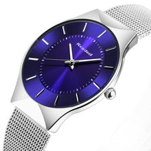 Load image into Gallery viewer, Readeel Fashion Mens Watches Top Brand Luxury Quartz Watch Men Casual Slim Mesh Steel Ultra Thin Sport Watch Relogio Masculino