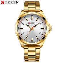 Load image into Gallery viewer, Curren Luxury Brand Watch Men Wrist Watches Man Clock Stainless Steel Quartz Analog Sport Watch Men Gray Relogio Masculino