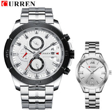 Load image into Gallery viewer, CURRENLuxury Brand Lover Watch Waterproof Watches men Watches women Couples Lovers Watches Set Wristwatches Relogio Feminino