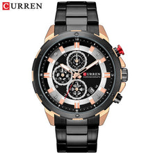Load image into Gallery viewer, CURREN 8323 Chronograph Sport Watches for Men Business Casual Wristwatch with Calendar Quartz Men's Watch Male Clock Relojes